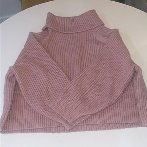 Old Navy Mauve Turtleneck Sweater